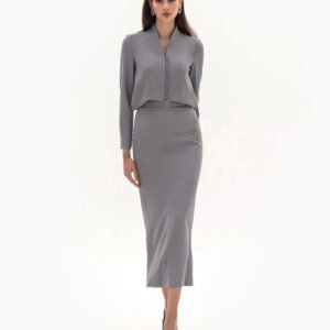 платье (серый)